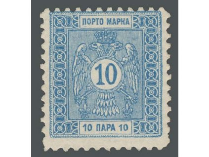 1914, 10Pa doplatní, MiNr.10, **