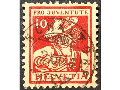 1916, 10C Kroje, MiNr.132, razítkovaná