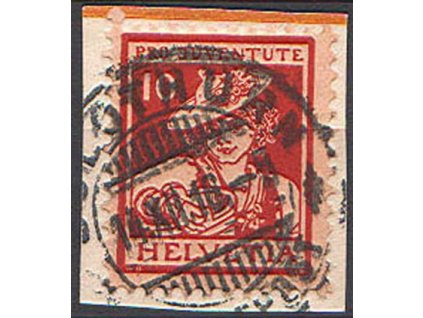 1916, 10C Kroje, MiNr.132, razítko