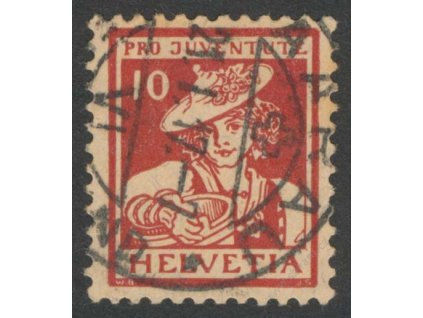 1916, 10C Kroje, MiNr.132, razítko, nepatrné skvrnky