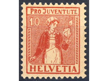 1917, 10C Kroje, MiNr.135, * po nálepce