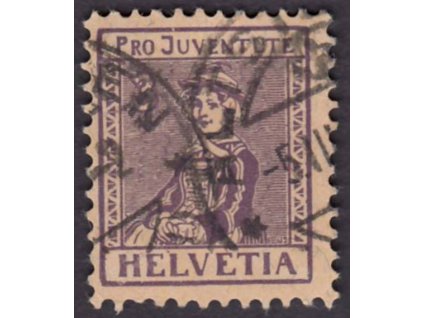 1917, 3C Kroje, MiNr.133, razítkované