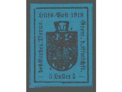 1918, Meran, 5H Znak, MiNr.5, (*)