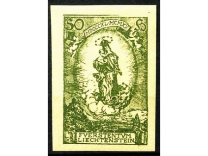 1920, 50H Madona, nezoubkovaná, *