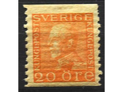 1921, 20 Ore Gustaf, kz, MiNr.183, * po nálepce