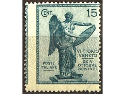 1921, 15C Alegorie, posun perforace, MiNr.146, **