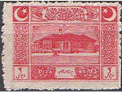 1922, 3Pia růžová, MiNr.792, * po nálepce