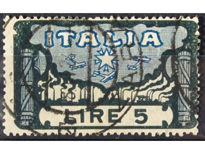 1923, 5L Pochod na Řím, razítkované