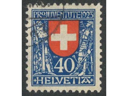 1923, 40C Znak, MiNr.188, razítkované, dv