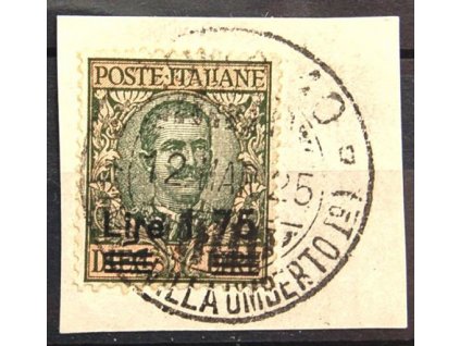 1925, 1.75L/10L Emanuel, výstřižek, MiNr.221