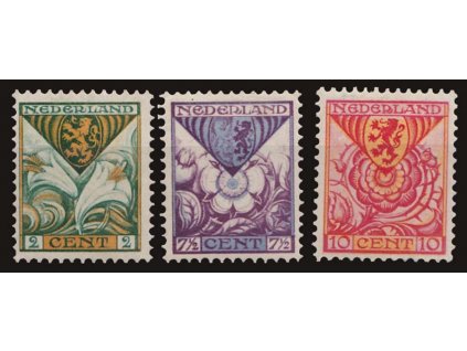 1925, 2-10C série Dětem, MiNr.164-66A, těžší * , skvrnka