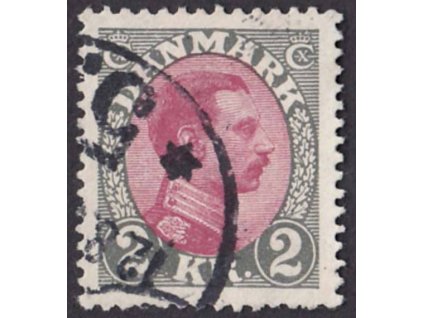 1925, 2Kr Christian, MiNr.150, razítkované