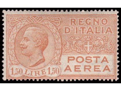 1926, 1.50L letecká, MiNr.232, * po nálepce