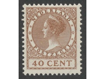 1926, 40C Vilemína, MiNr.190A, **