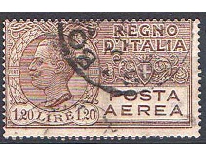 1927, 1.20L letecká, MiNr.254, razítkovaná