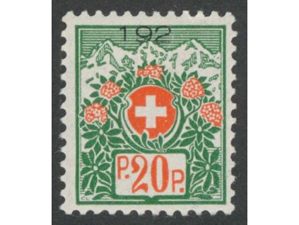 1927, 20C Znak, MiNr.C13I, **