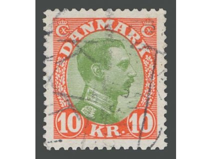 1927, 10Kr Christian, MiNr.176, razítkované