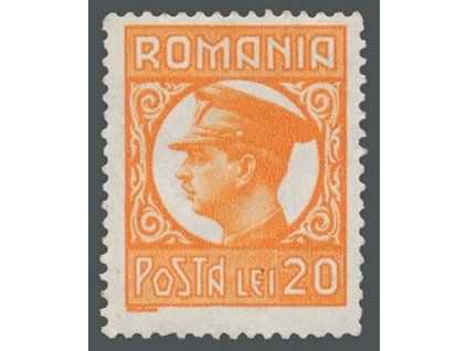 1930, 20L Karel, MiNr.385, * po nálepce