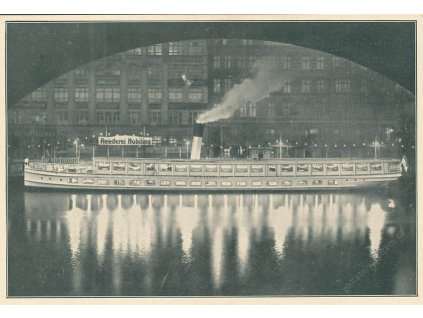 1930, Berlin, Reederei Nobiling, pohlednice