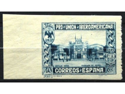 1930, 40C Výstava, nezoubkovaná, * po nálepce