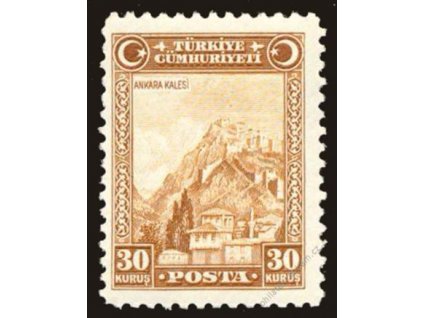 1930, 30K Pevnost Ankara, MiNr.907, **