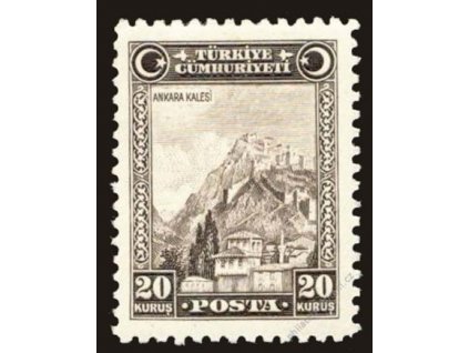 1930, 20K Pevnost Ankara, MiNr.905, * po nálepce