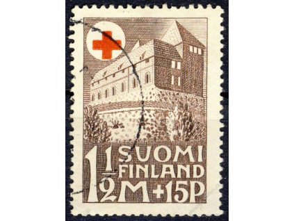 1931, 1 1/2M Hrad, MiNr.165, razítkované