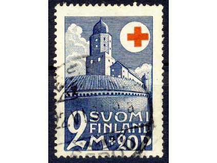 1931, 2M Červený kříž, MiNr.166, razítkované