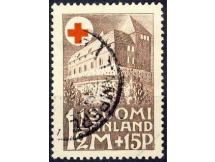 1931, 1 1/2M Červený kříž, MiNr.165, razítkované