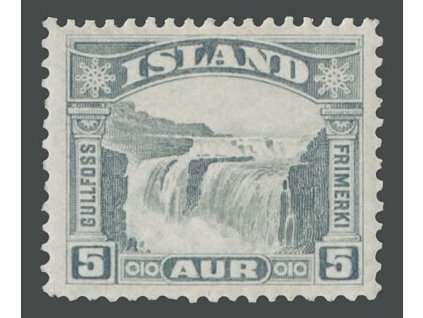 1931, 5A Vodopád, MiNr.150, * po nálepce