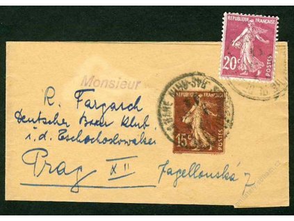 1933, DR Strasbourgm novinová páska 15C