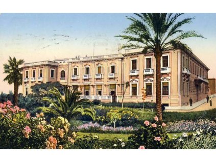 1934, DR Reggio Calabria, pohlednice, tiskopis