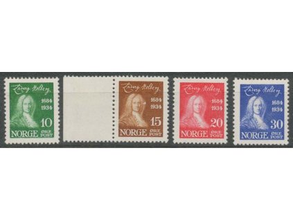 1934, 10-30Q série, MiNr.168-71, **