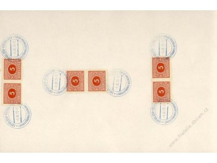 1935, Frývaldov, Jesenická lyže, pamětní list, A4