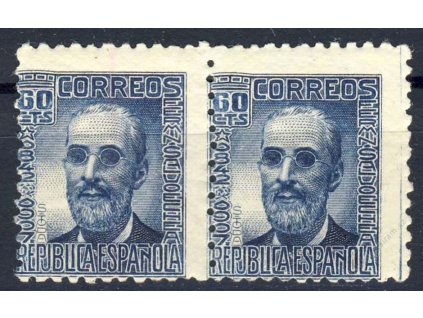 1936, 60C Osobnosti, 2páska, MiNr.690, **