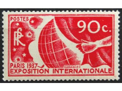 1937, 90C Světová výstava, MiNr.332, **