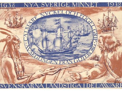 1937, DR Malmö, celinová pohlednice