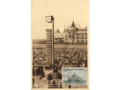 1938, DR Ostende, pohlednice, neprošlé