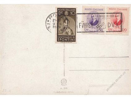 1938, DR Roma, Führer-Dux, propagandistický pohled