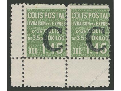 1938, 1.45Fr Postpaketmarken, MiNr.85, **