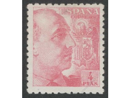1939, 4Pta Franco, MiNr.855A, **