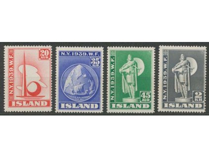 1939, 20A-2Kr série Výstava, MiNr.204-7, **