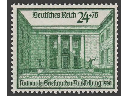 1940, 24Pf Výstava známek, MiNr.743, **