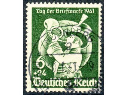 1941, 6Pf Den známky, MiNr.762, razítkované