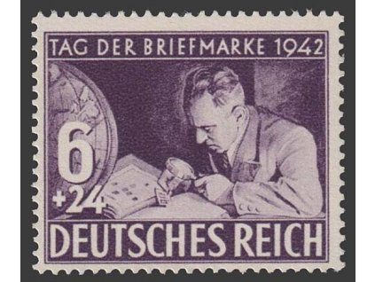 1942, 6Pf Den známky, MiNr.811, **