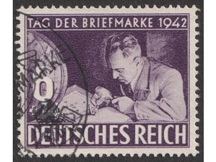 1942, 6Pf Den známky, MiNr.811, razítkované