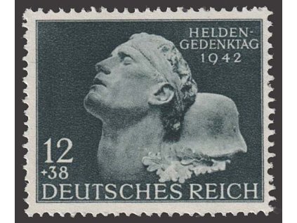 1942, 12Pf Pomník, MiNr.812, **