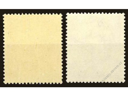 1942, 6Pf SA, 2 ks - odstíny lepu, MiNr.818, **