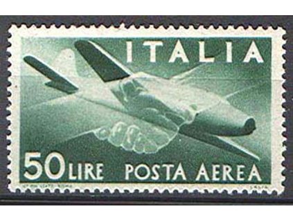 1945, 50L letecká, kat. MiNr.713, **