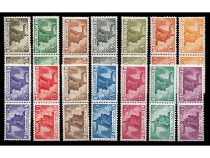 1945, 12-3000P série, protichůdné dvojice, **